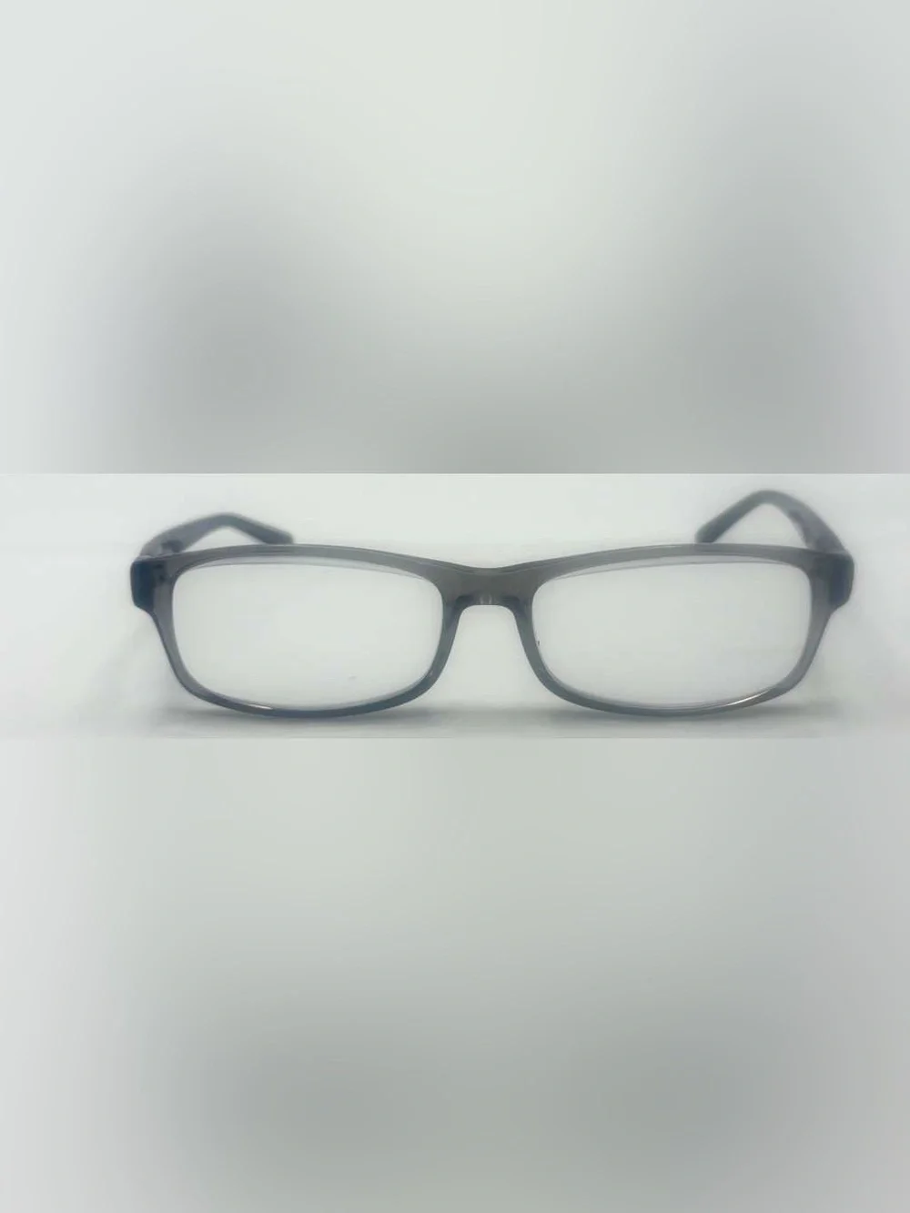 3JX0217 Gray Oval Sunglasses Frames Only